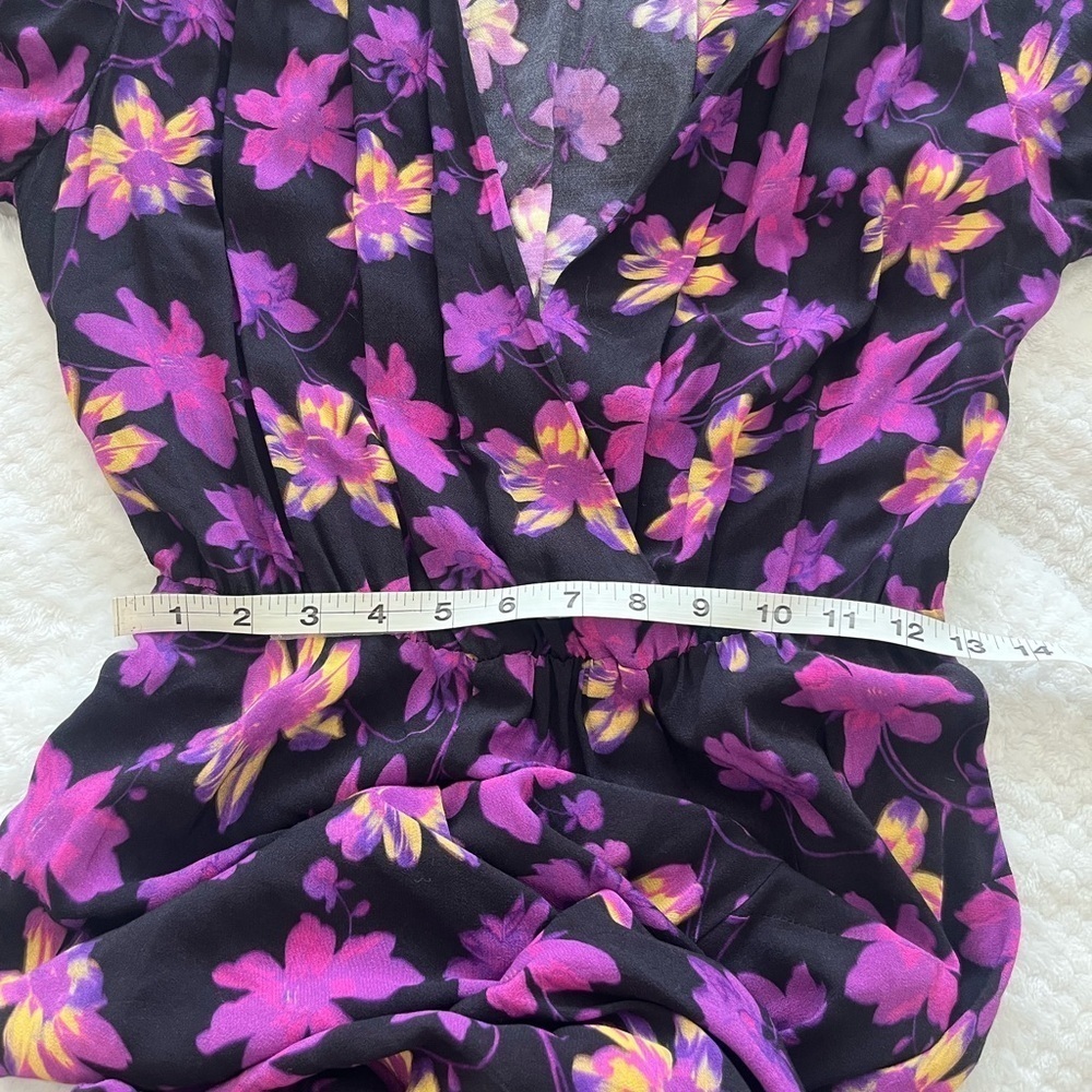 Maje Ritunia Shirt Collar Floral Print Maxi Dress - Picture 13 of 13